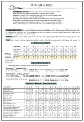 Burnside Bibs (sizes 00 - 20)