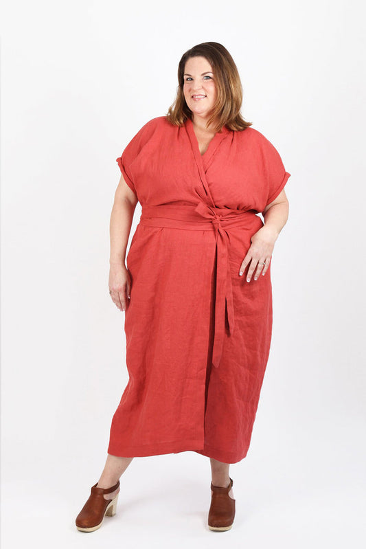 Wildwood Wrap Dress (sizes 16 - 34)