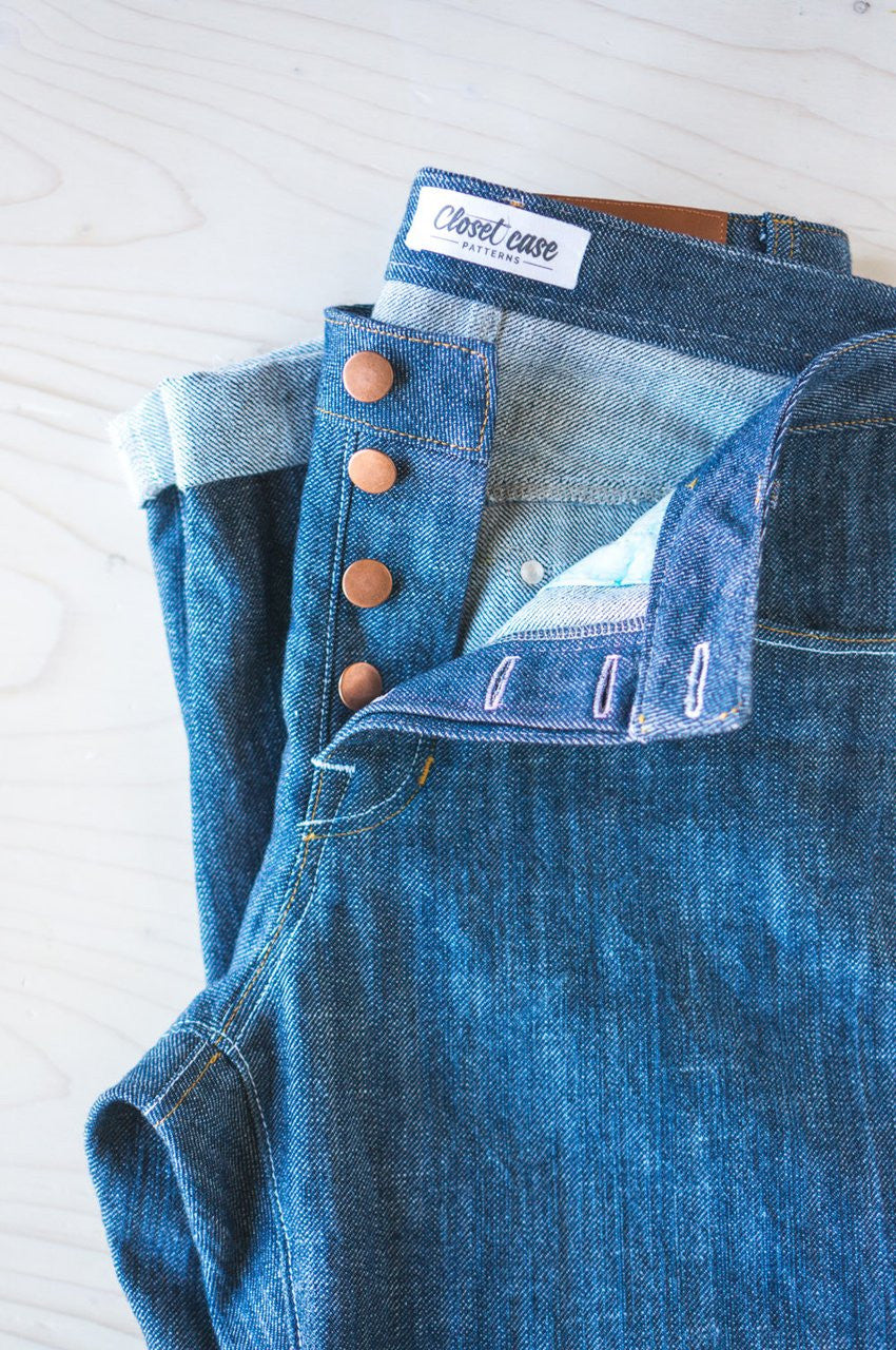 Button-Fly Jeans Making Kit