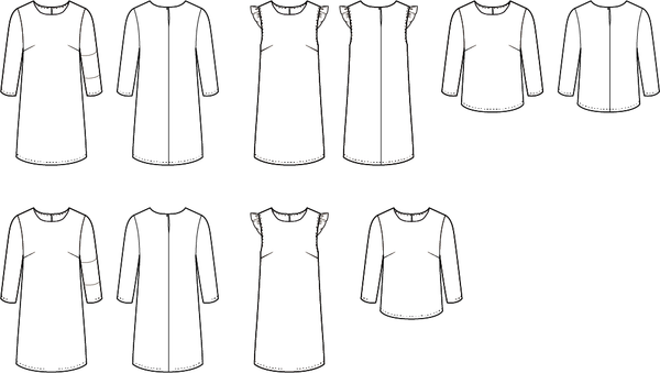 Ultimate Shift Dress (sizes 18 - 30)