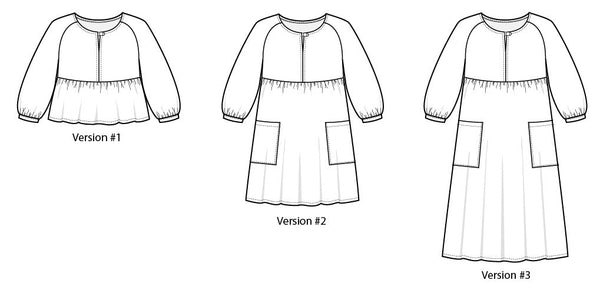 Romey Gathered Dress & Top (sizes 00 - 20)