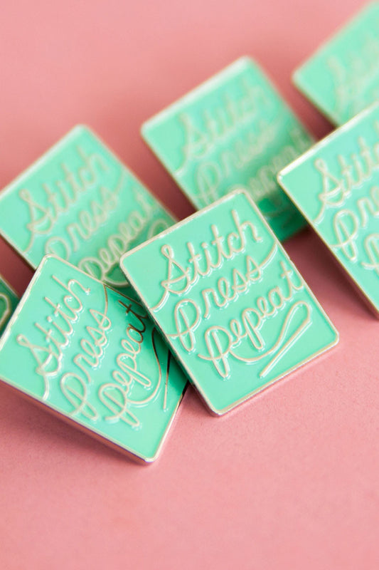 Stitch Press Repeat Pin